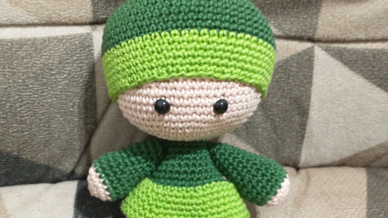 Boneca Yoyo amigurumi - parte 2