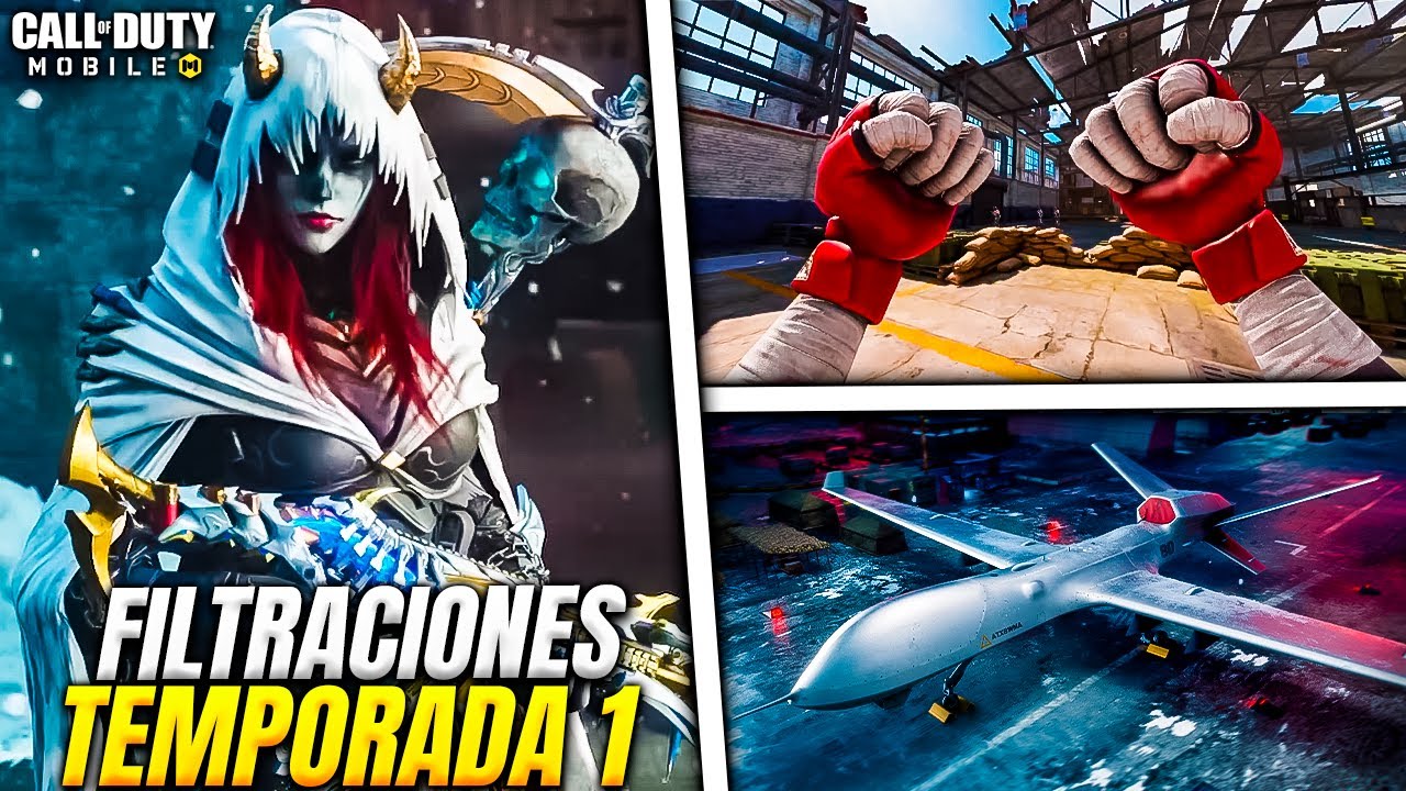 NUEVAS FILTRACIONES y SKINS GRATIS de COLABORACI&Oacute;N x STREET FIGHTERS TEMPORADA 1 COD MOBILE | LoboJz