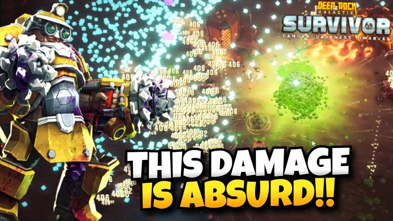 We DELETE The Boss Like Never Before! | Deep Rock Galactic: Survivor