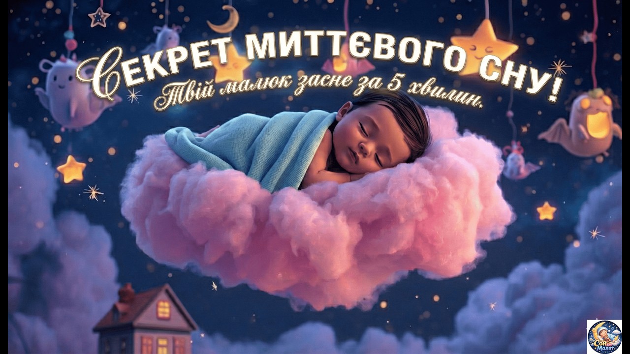 Заспокійлива Колискова для Глибокого Сну 💤 Музика для Дітей 