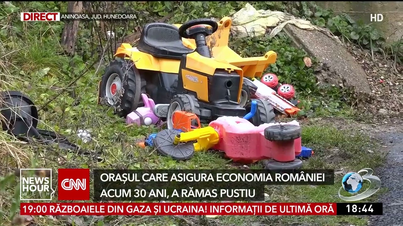Aninoasa. Un oraș mort pe un munte de cărbune