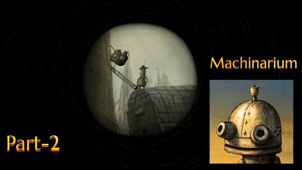 Saving robot city from bomb blast! Machinarium gameplay #2