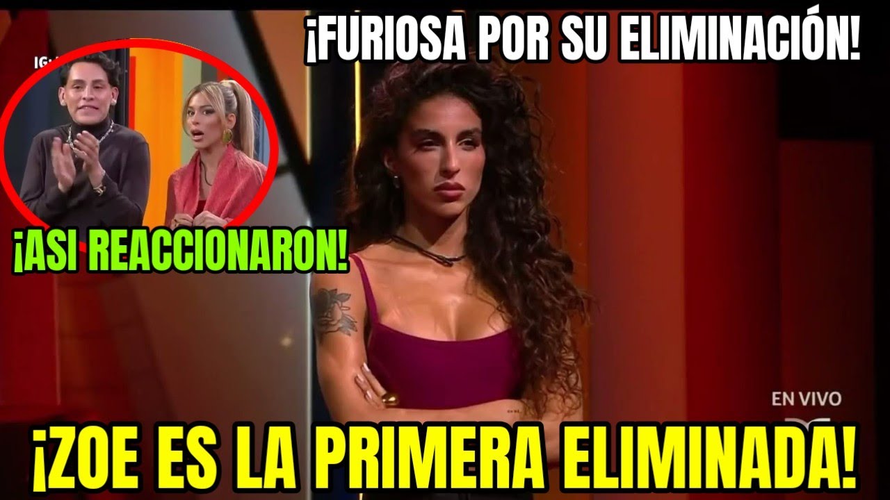 Zoe es la primera ELIMINADA de la casa de los famosos 6 así reaccionó Oriana y kuno #lcdlf6 