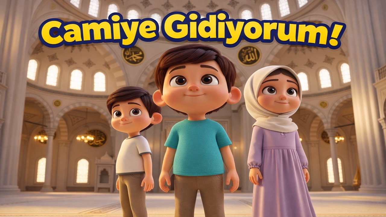 Camiye Gidiyorum | Eğitici Çocuk Şarkısı | Değerler Eğitimi ‪@TovoKids‬