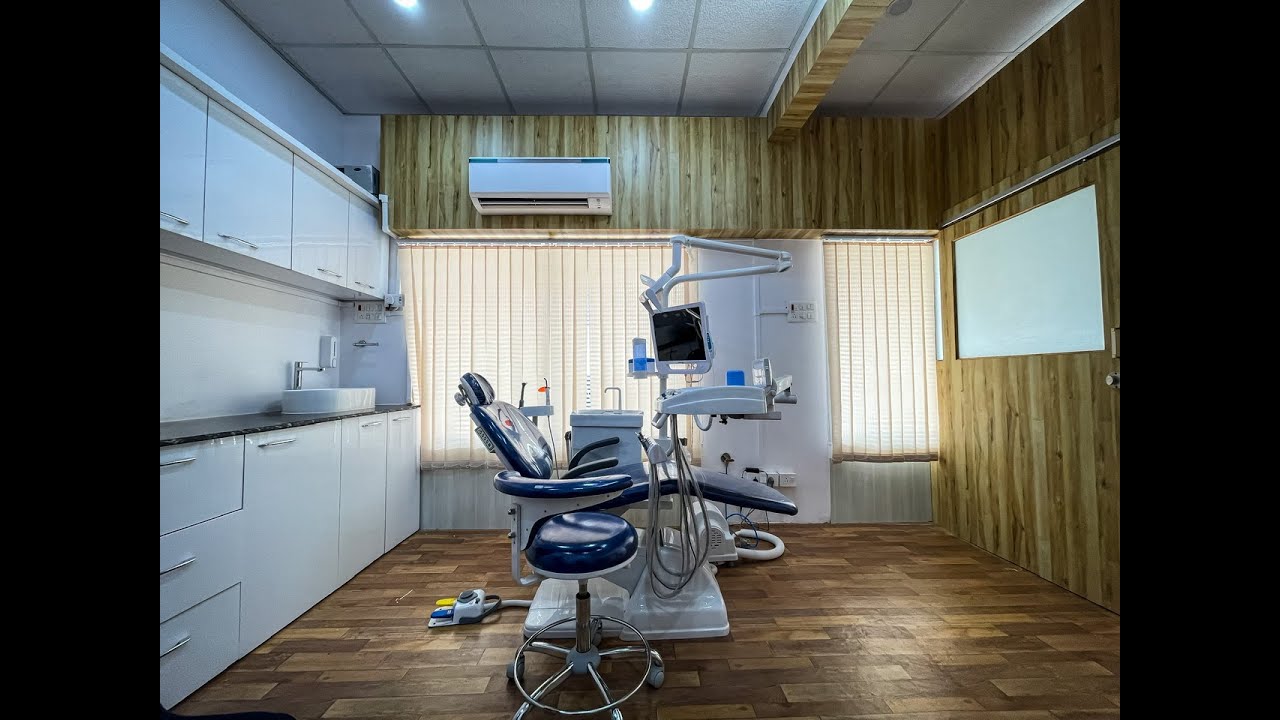 Dental Clinic Interior Design from scratch|23 Sqmt |Ultra modern dental clinic |Small area modified