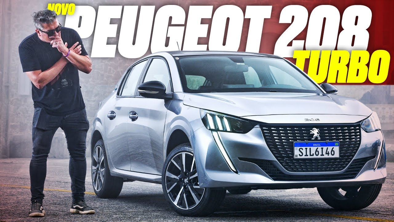 Novo Peugeot 208 Turbo - POR MENOS DE R$ 100 MIL, COM 130 cv E CÂMBIO CVT. MELHOR HATCH DO BRASIL?