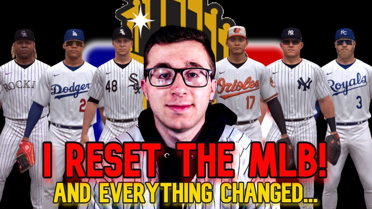 I RESET The ENTIRE MLB And EVERYTHING Changed! MLB THE SHOW 21 FRANCHISE MODE