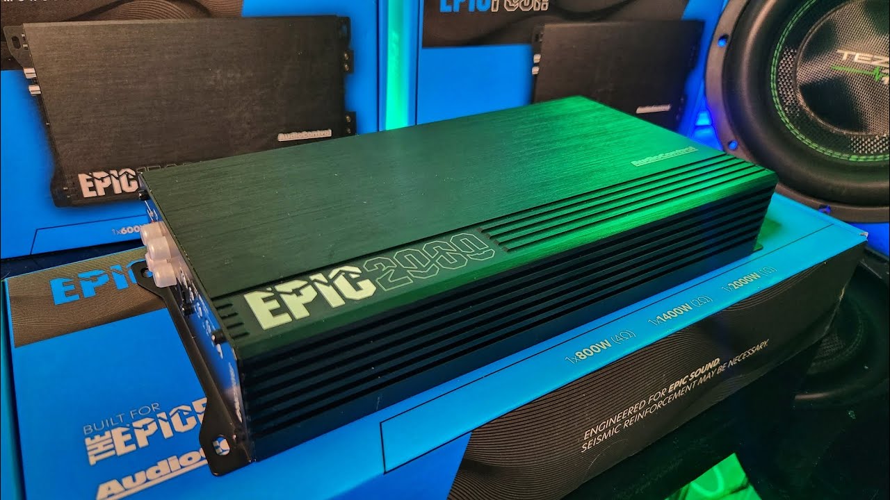 Check Out The NEW Audiocontrol Epic 2000 Amplifier: Epic Series Amp review