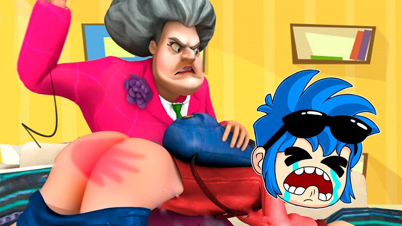 TROLLEO A MI ABUELA Y PASA ESTO... 😭 TIMBA en SCARY TEACHER 3D