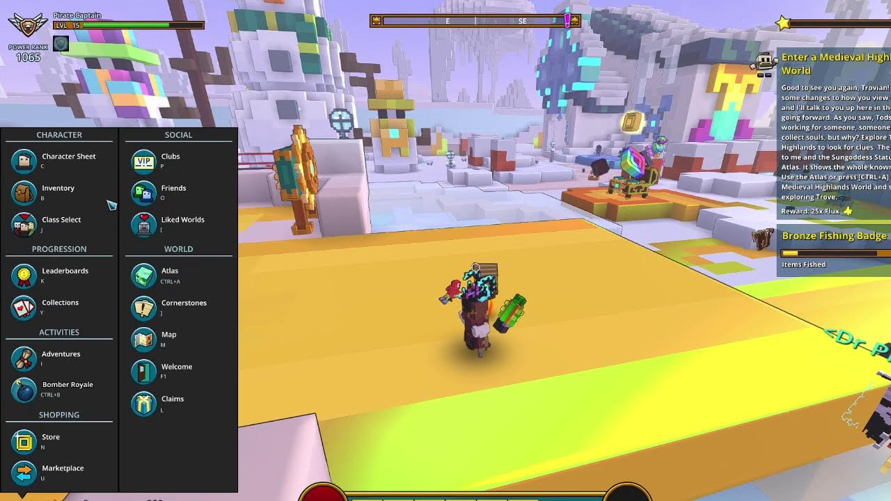 Trove showcase