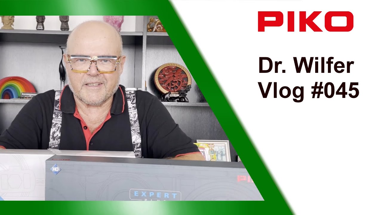 PIKO [W045] Vlog Dr. René F. Wilfer - Einblicke in die Produktion der H0 Expert Dampflok BR 003