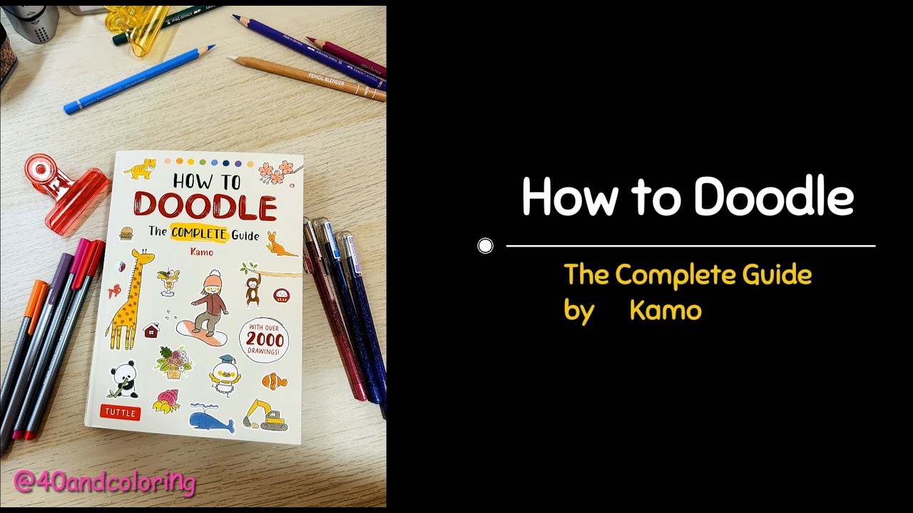 2000+ Doodles | Flip Through of KAMO's 