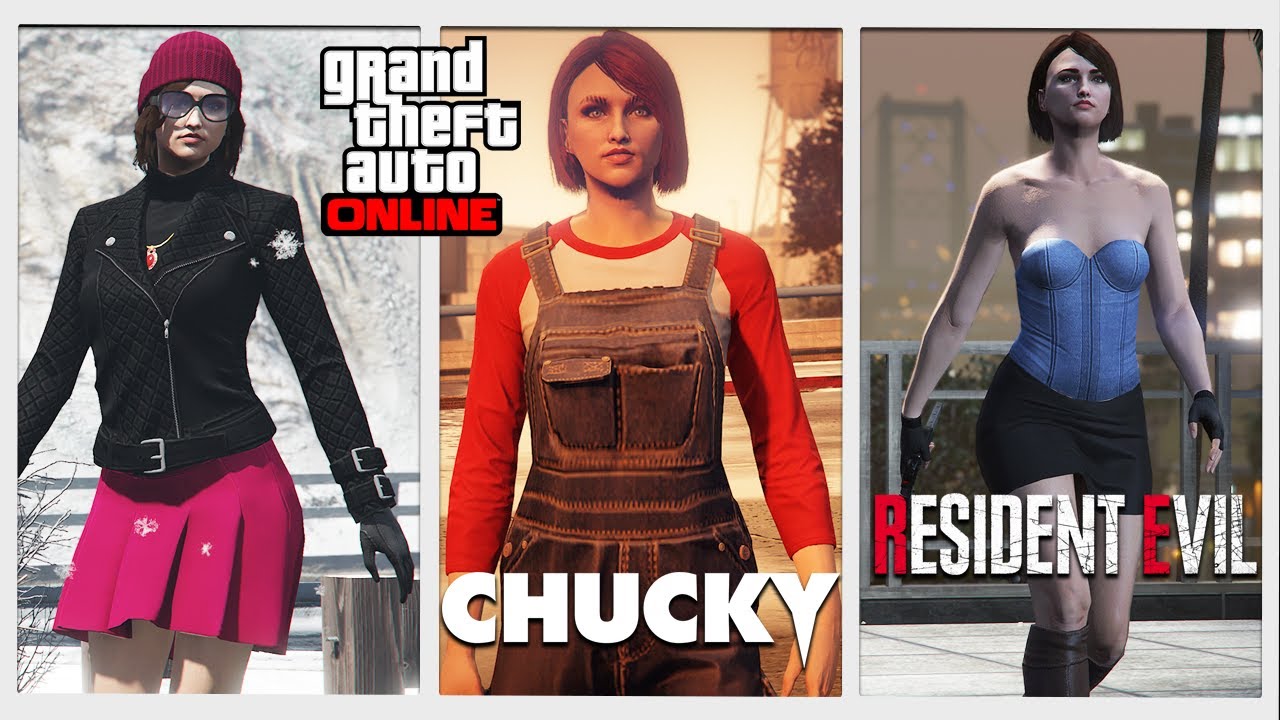 32 Beautiful Female Outfits in GTA Online | Winter Fashion, Iconic Characters and Casual