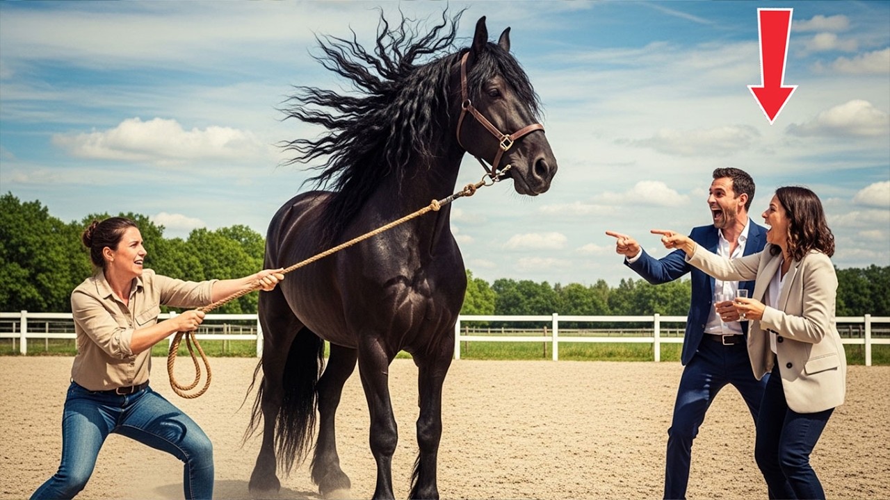 ILS RIAIENT, MAIS NE SAVAIENT PAS POURQUOI LEUR PÈRE REFUSAIT DE VENDRE CE CHEVAL