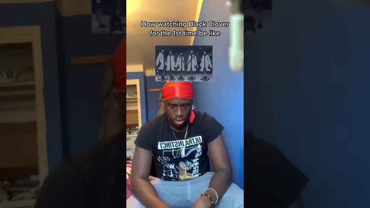 When you Watch Black Clover for the first time⁉️🧐 #anime #blackclover