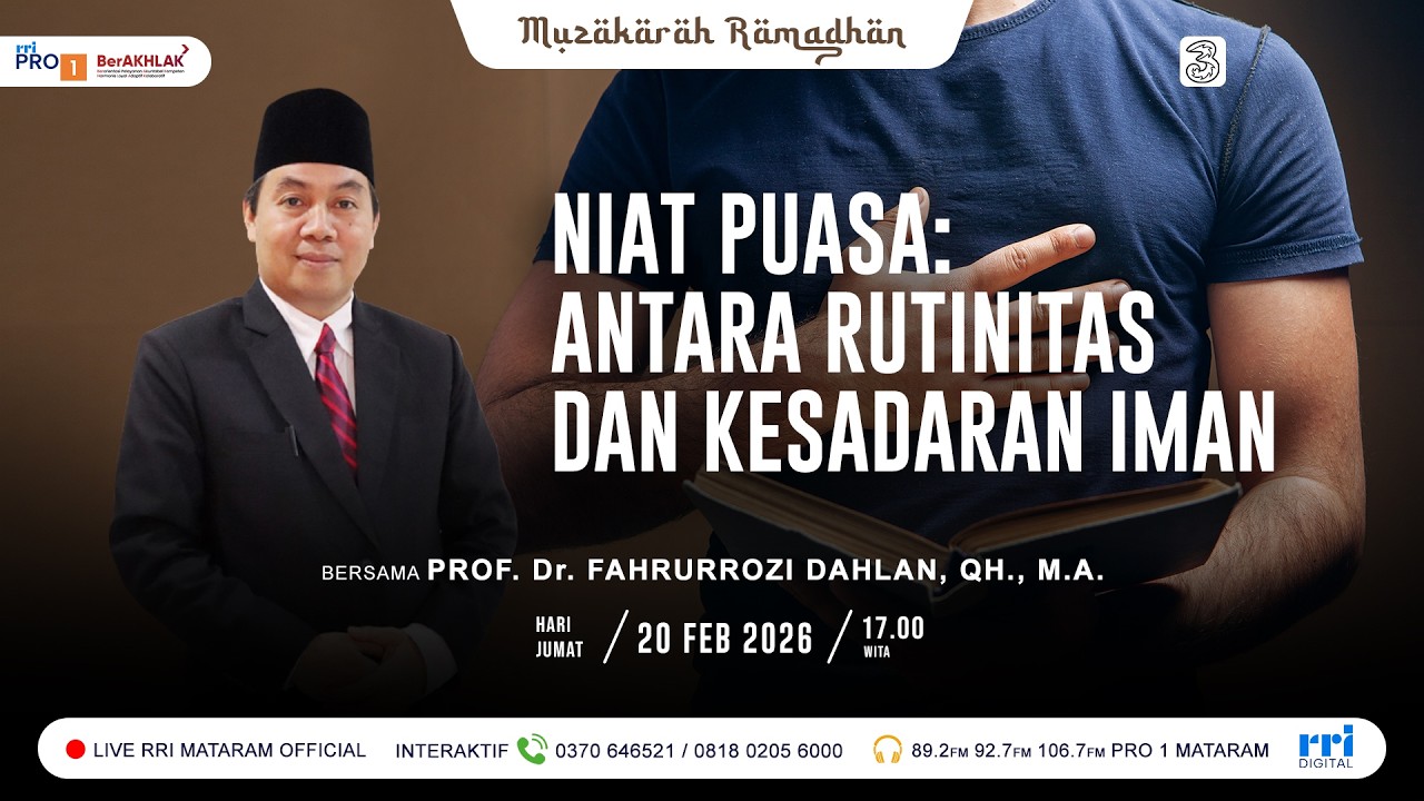 Niat Puasa: Antara Rutinitas dan Kesadaran Iman