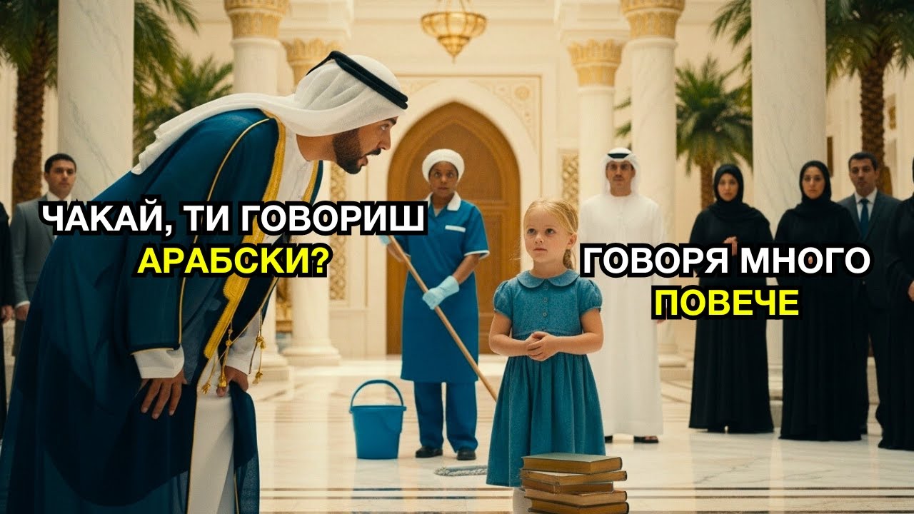 Шейх милиардер ги изпитва на арабски — само дъщерята на прислужницата отговаря и всички замръзват