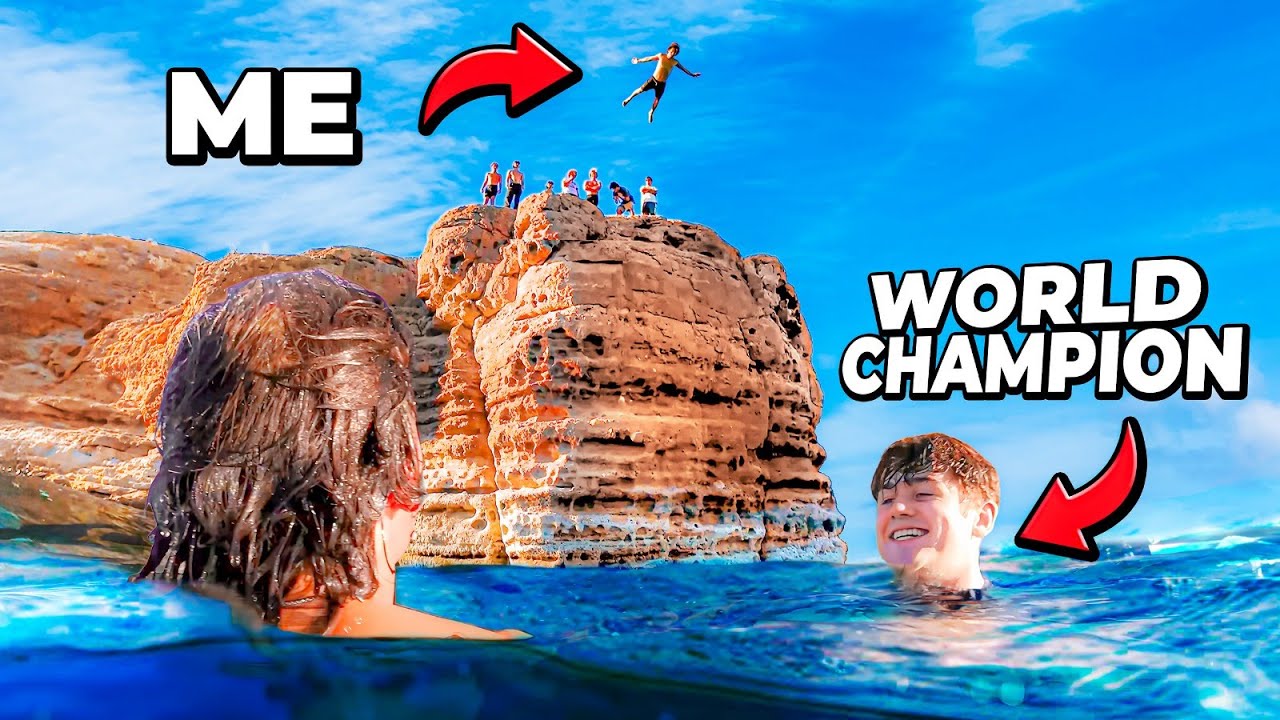 WORLD CHAMPION Teaches Us How To DEATH Dive!