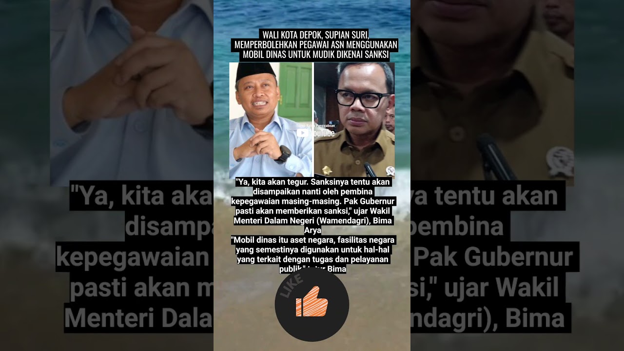 Mobil dinas mudik... #bimaarya #youtubeshorts #shorts #videoshorts #short #beritaterkini