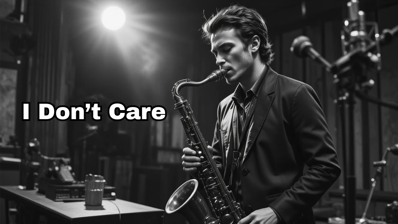 I Don’t Care – Emotional Slow Blues with Saxophone