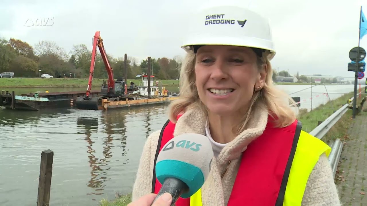 Eerste werken Watersportbaan