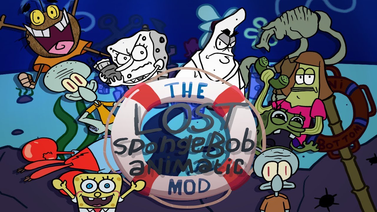 Bikini Bottom Seems Different - Friday Night Funkin Mod: The Lost Spongebob Animatic Mod DEMO