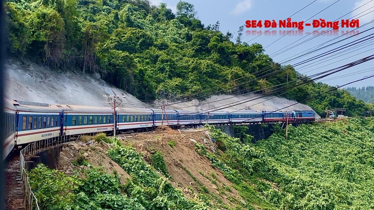 THH Channel - Hành trình tàu SE4 Đà Nẵng - Đồng Hới (07/3/2026).