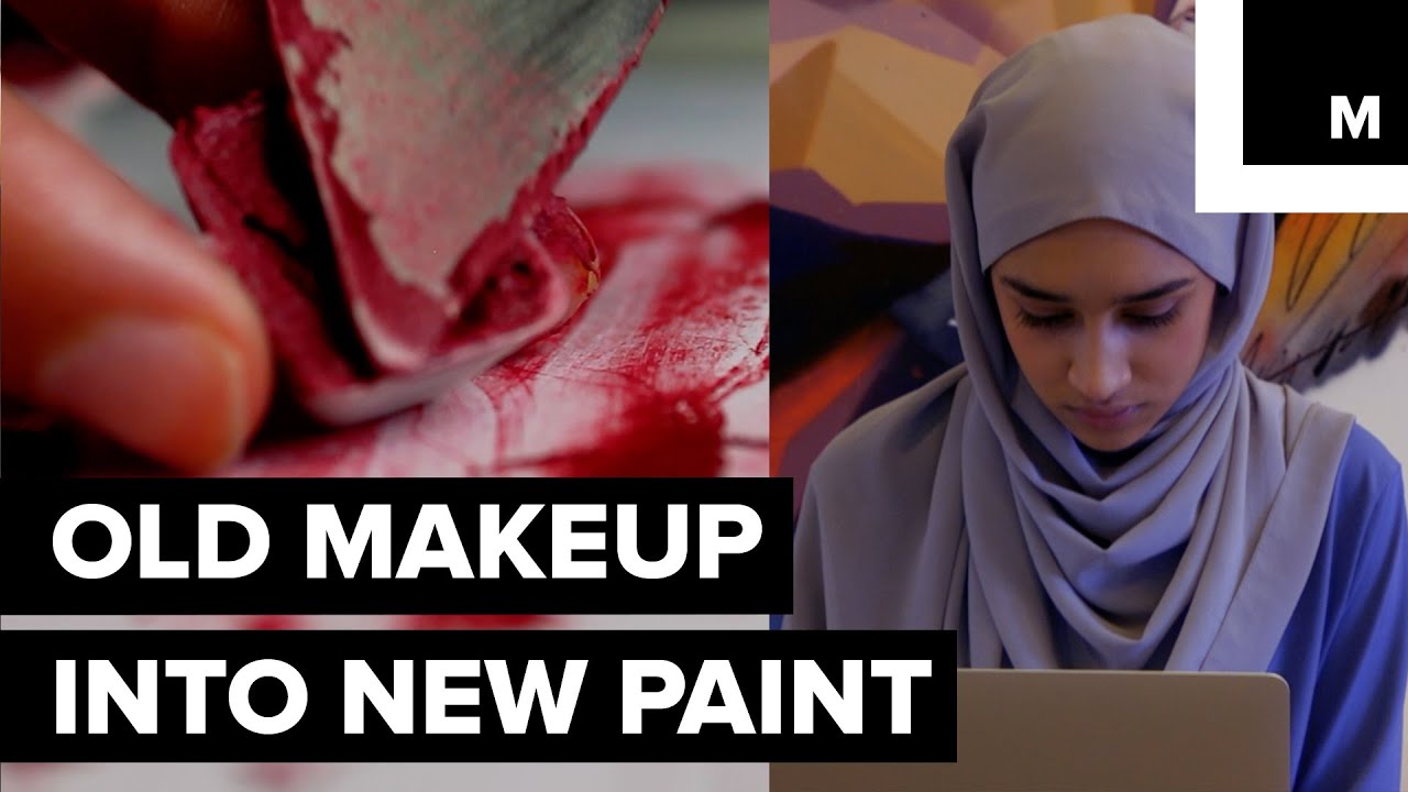 Turning Landfill-bound Makeup into Sustainable Watercolor Paints