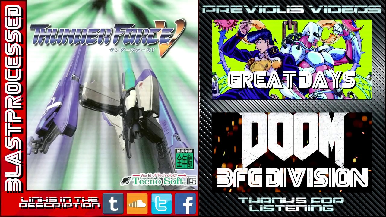 Thunder Force V: Steel Of Destiny (Blast Processed)