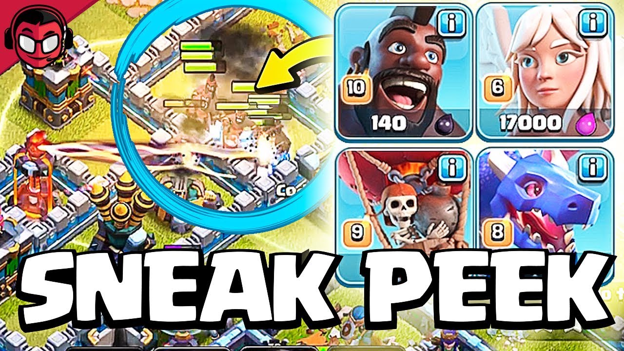MEJORES NIVELES DE TROPAS Y OTROS SECRETOS DEL TH13 | Sneak Peek | Clash of Clans