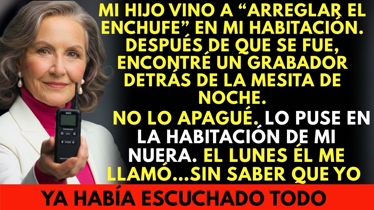 Mi Hijo Escondió Un Grabador En Mi Habitación. Lo Cambié De Lugar… Y Escuché Algo Que…
