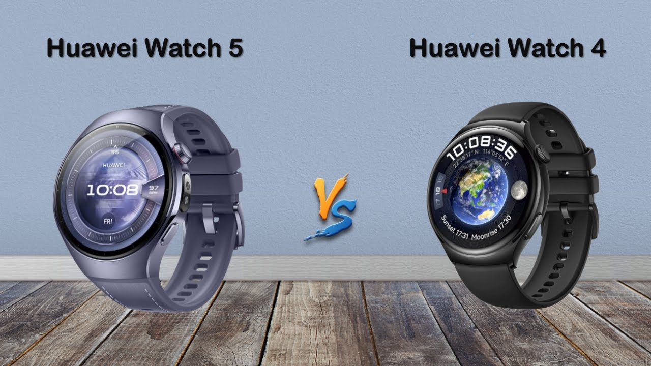 Huawei Watch 5 Vs Huawei Watch 4