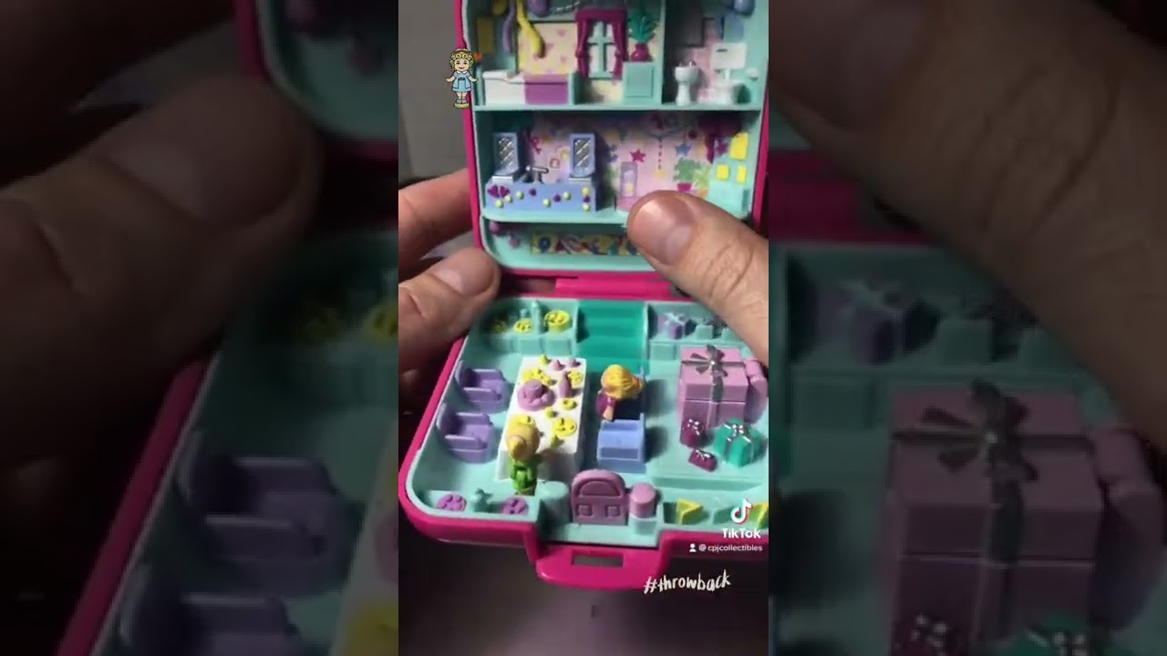 Remember this?! 1989 Polly Pocket Partytime Surprise Playset! #shorts #nostalgia