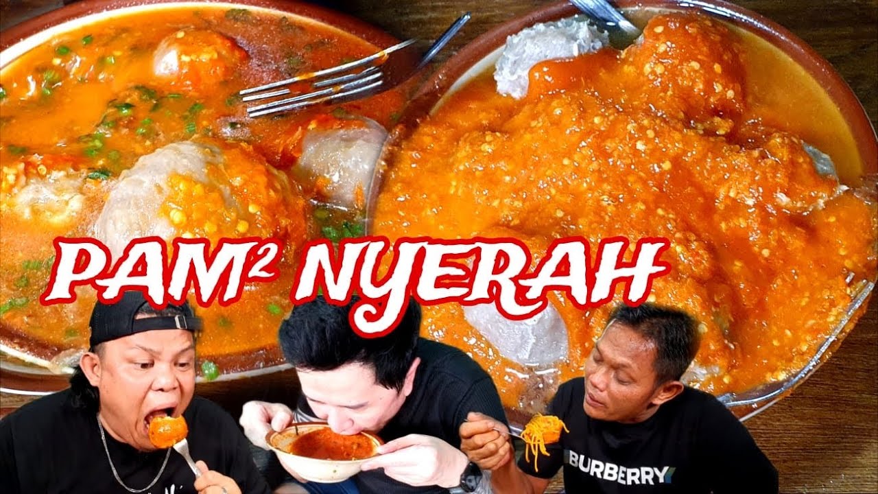 BUSET !! HABISIN SAMBAL DI BAKSO MAS BRO YANG UDAH JUALAN 15 TAHUN !!