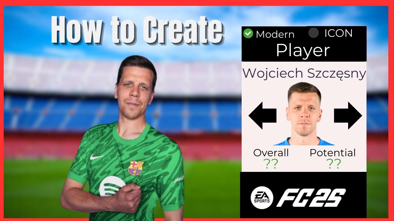 FC 25 🔥 How to Make Wojciech Szczęsny 😱 Full Build & Stats