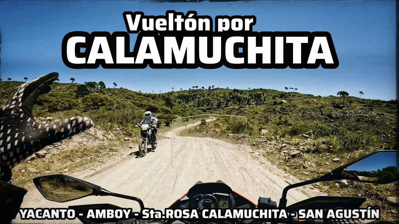 VUELTON2! 🛵  YACANTO, AMBOY, S.R. CALAMUCHITA, SAN AGUSTIN,