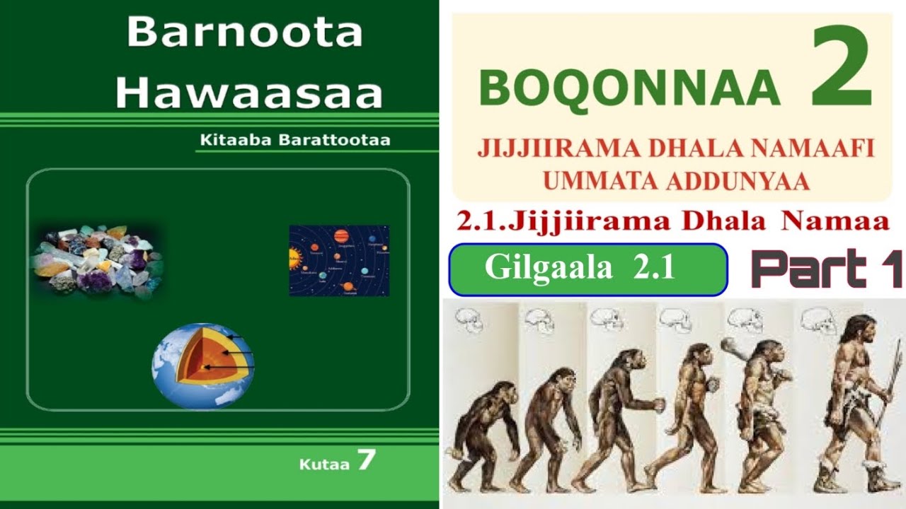 Hawaasa kutaa 7ffaa Boqonnaa 2 part 1 Jijjiirama Dhala Namaa Gilgaala 2.1