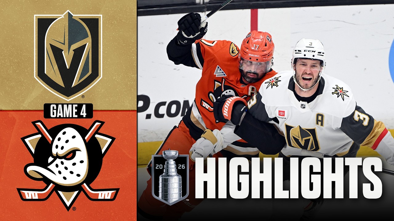 Golden Knights vs. Ducks | NHL Playoff Highlights | Game 4 | May 10, 2026
