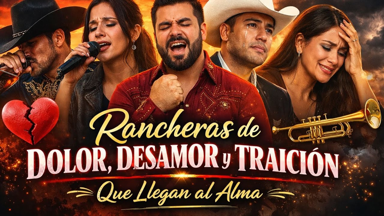 5 rancheras originales llenas de dolor, amor imposible, traición y nostalgia