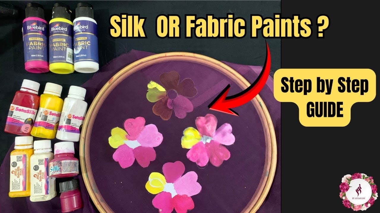 Black organza technique for Beginners step by step |Black organza p paint bright kesy nazar aye ga |