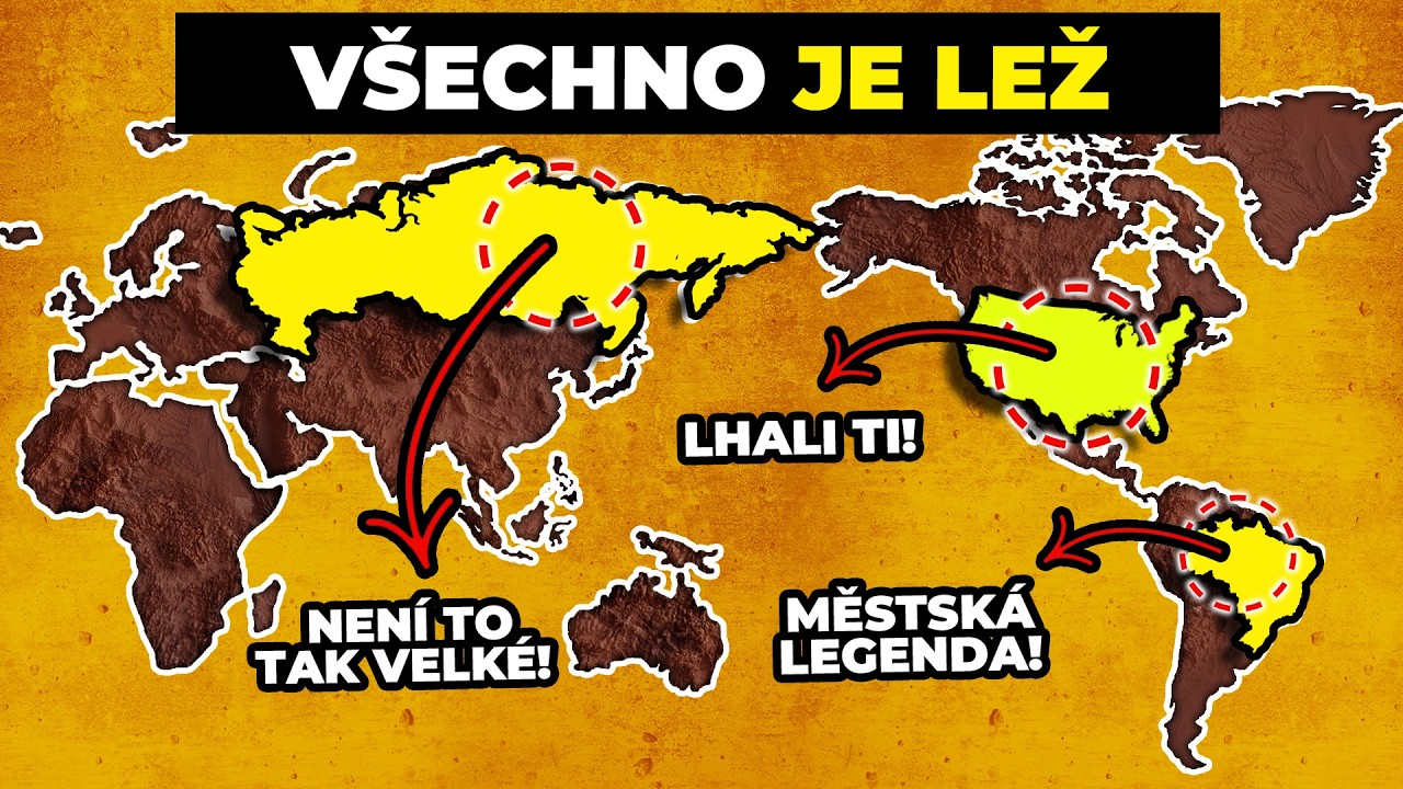 35 Falešných geografických údajů, které jste považovali za pravdivé