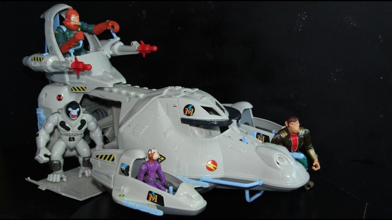 Captain Simian and the Space Monkeys Action Figures