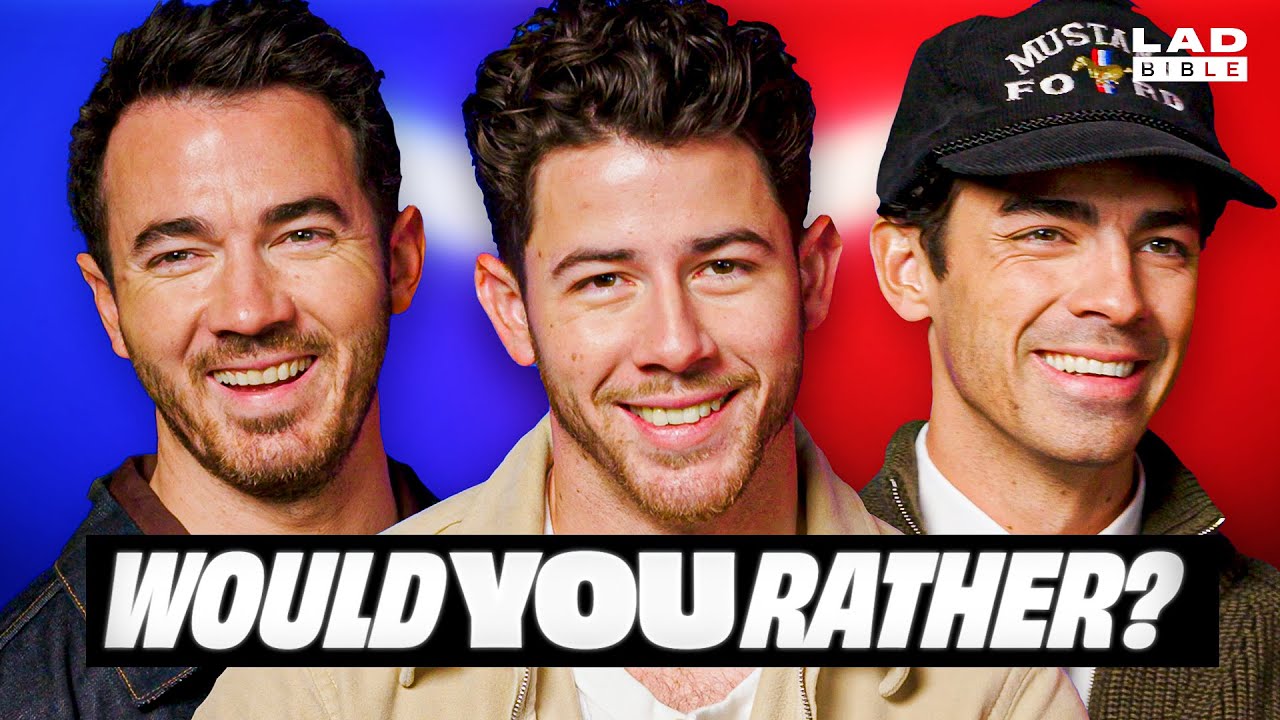 Jonas Brothers Pick To Have Their DMs Exposed or Camera Roll Leaked | Would You Rather?