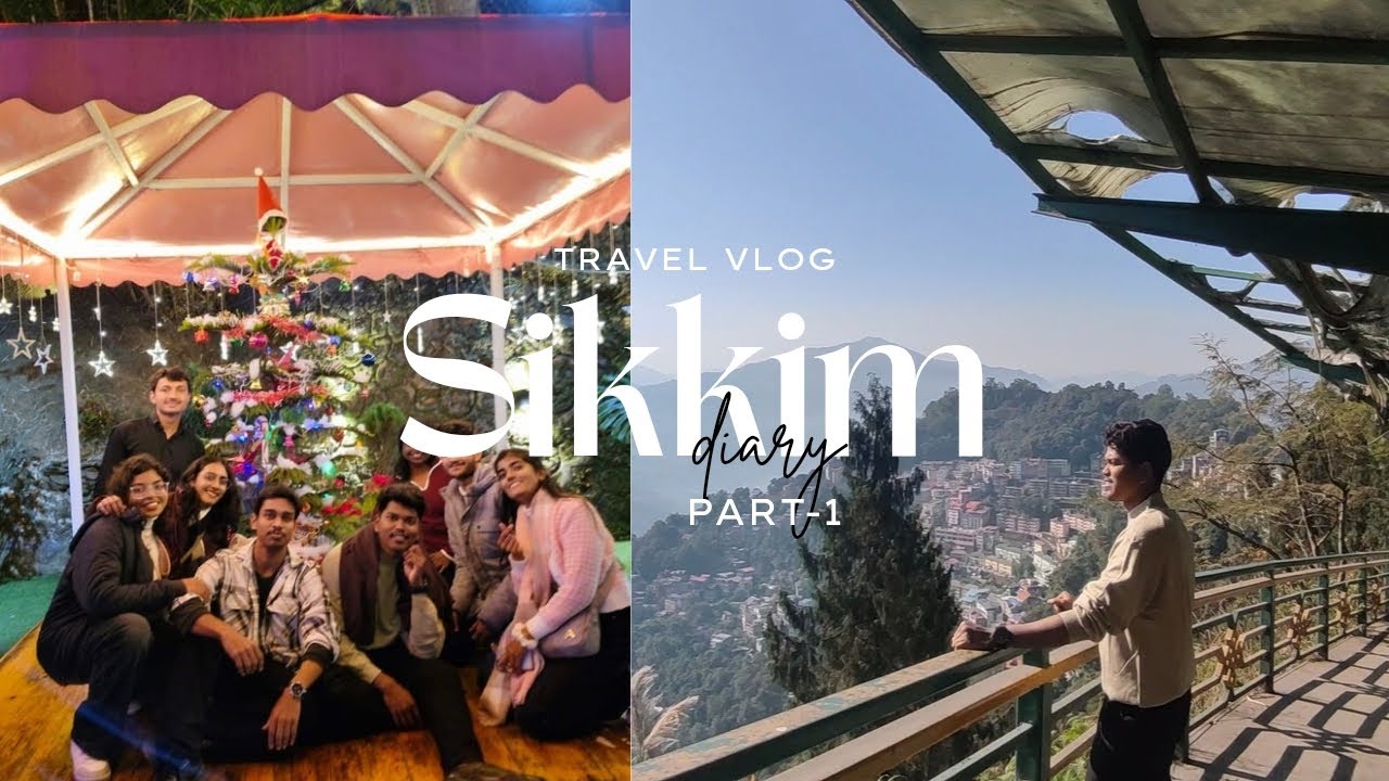 Sikkim diary episode-1. A day in gangtok with homies✨ #collegedays #travel #travelvlog 