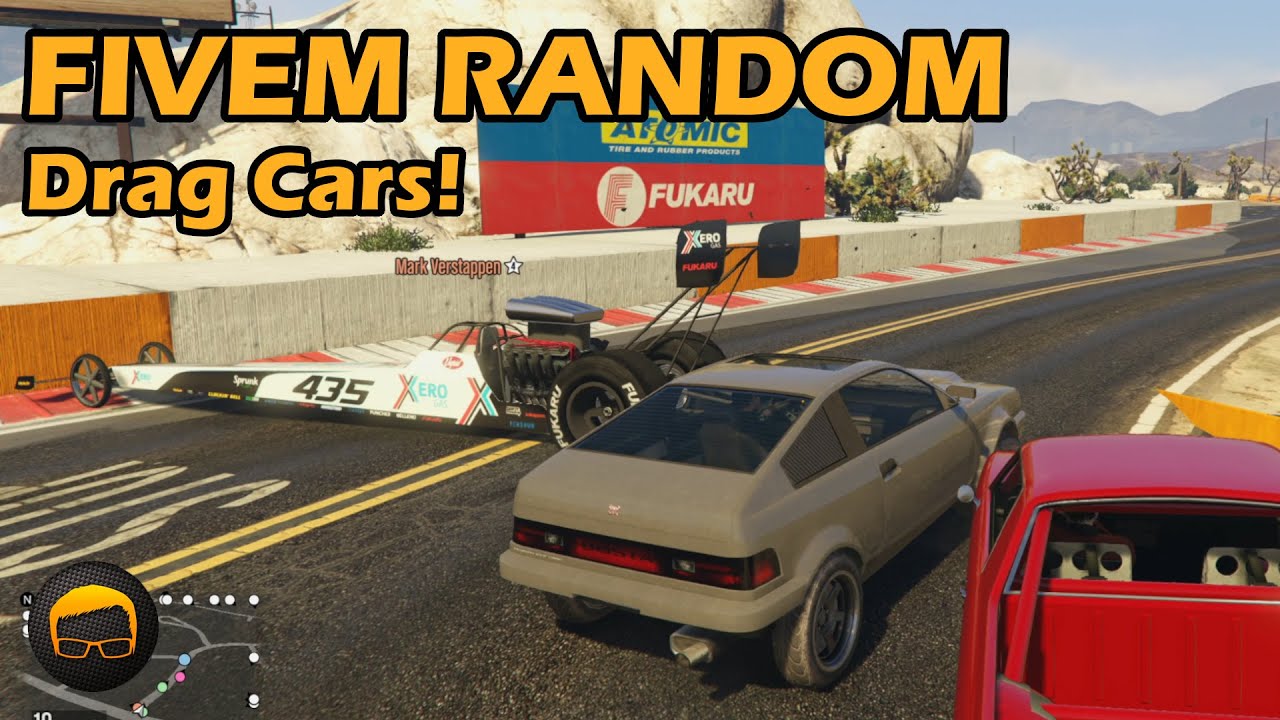 Hitting Crazy Speeds In Drag Cars! - GTA FiveM Random More №63