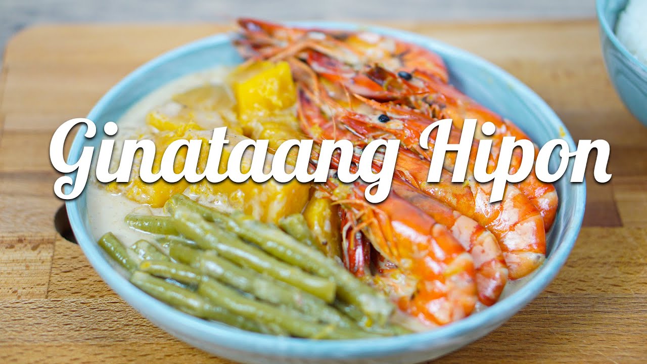 Ginataang Hipon Recipe | Filipino Shrimp in Coconut Milk | Easy and Delicious