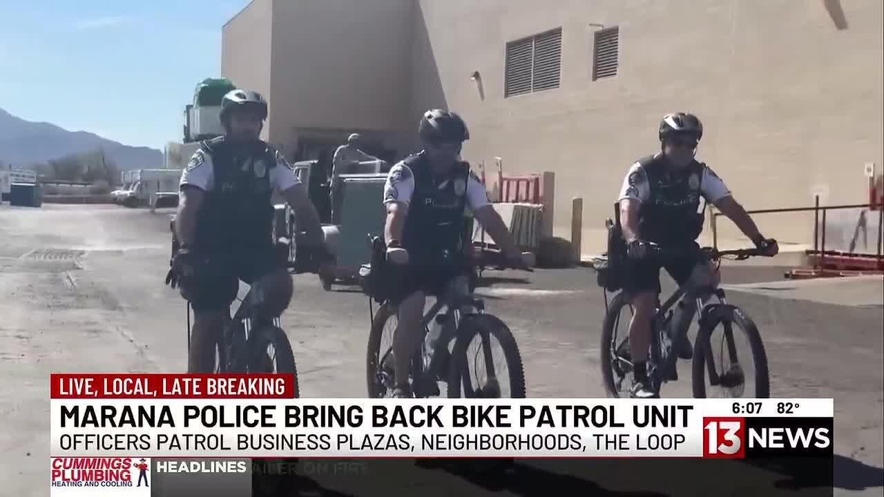 Marana PD’s Bike Patrol Unit back on road after more than decade