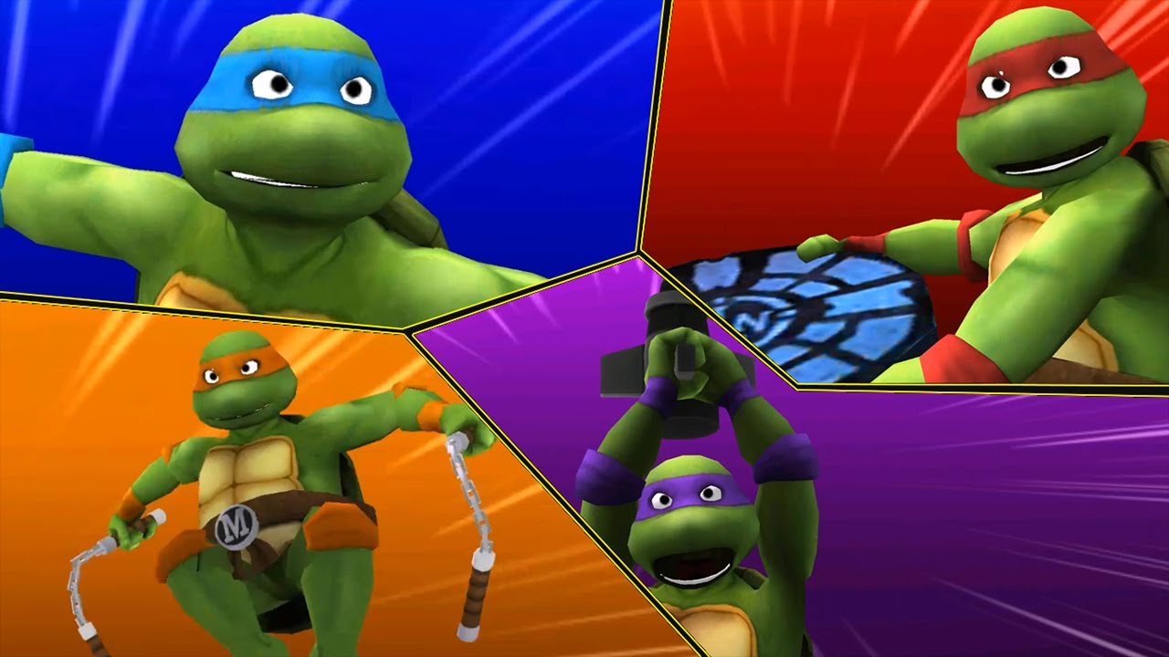 TMNT Legends Ninja Turtles Classic Team