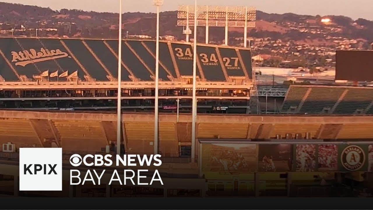 Sun prepares to set on the Oakland Coliseum as the A's end an era