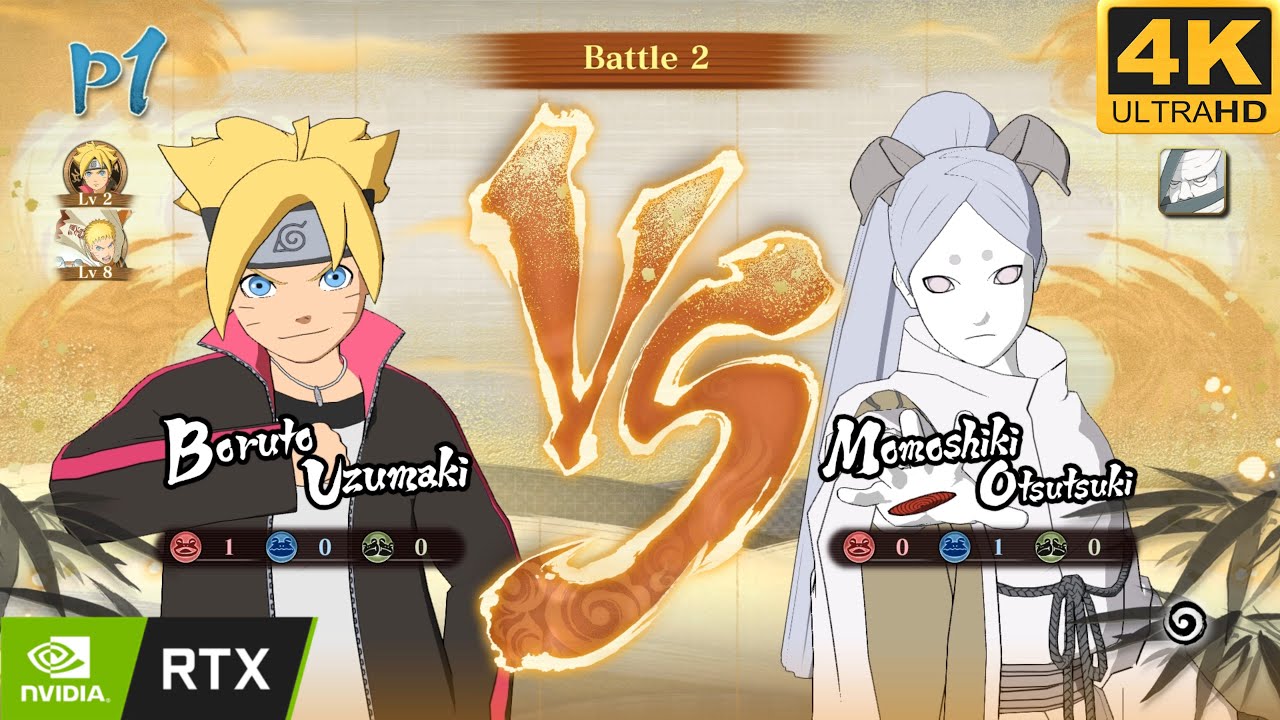 BORUTO VS MOMOSHIKI || NARUTO X BORUTO Ninja STORM|| ULTRA HARD Gameplay (4K 60FPS HIGH SETTINGS)